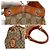 Borsa Tote Gucci beige e arancione - vista 7
