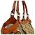 Borsa Tote Gucci beige e arancione - vista 9