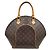Borsa Louis Vuitton Ellipse MM Monogram Marrone Monogramma