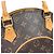 Borsa Louis Vuitton Ellipse MM Monogram Marrone Monogramma - vista 13
