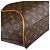 Borsa Louis Vuitton Ellipse MM Monogram Marrone Monogramma - vista 9