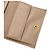 Cartera de piel Saffiano de dos pliegues Prada beige - vista 6