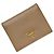 Prada Saffiano Leather Bi-Fold Wallet Beige