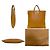 Borsa tote Loewe in pelle nappa marrone - vista 3