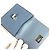 Carteira compacta Fendi Peekaboo Logo Azul - vista 10