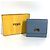 Carteira compacta Fendi Peekaboo Logo Azul - vista 13