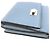 Carteira compacta Fendi Peekaboo Logo Azul - vista 3