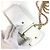 Chanel Vintage CC Coco Mark Phone Wallet White - view 9