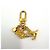 Portachiavi Louis Vuitton Petite Malle Oro Rosa D'oro Metallico - vista 2