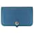 Hermès Portefeuille long Dogon GM Hermes Bleu  - vue 1