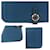 Hermès Portefeuille long Dogon GM Hermes Bleu  - vue 6