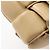 Borsa a tracolla Maxi Cassette in agnello Bottega Veneta Marrone Beige - vista 10