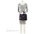Gabrielle Chanel Vintage Caviar Leather Kelly Top Handle Nero - vista 5