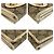 Portafoglio Compatto Gucci Horsebit Beige Avorio Marrone - vista 8