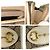 Portafoglio Compatto Gucci Horsebit Beige Avorio Marrone - vista 9