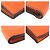 Gucci Orange Leather Compact Wallet - view 4
