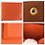 Gucci Orange Leather Compact Wallet - view 5