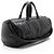 Borsa duffle Saint Laurent in agnello con logo Nero - vista 2
