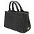 Prada Denim Canapa Tote Bag Schwarz - Ansicht 2