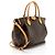 Bolsa Turenne MM em canvas Monogram Louis Vuitton Marrom - vista 2