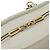 Borsa Loewe Leather Amazona 23 Anagram Bianco - vista 5