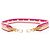 Tracolla 20 con logo jacquard Louis Vuitton Rosa - vista 2