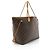 Neverfull GM Tote aus Monogram Canvas Louis Vuitton Braun - Ansicht 2