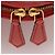 Zaino Louis Vuitton Monogram Empreinte Sorbonne Rosso - vista 10