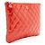Gabrielle Chanel Patent Leather Valentine Hearts Medium O-Case Rosso - vista 2