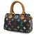 Borsa Louis Vuitton Monogram Multicolor Mini Speedy Nero - vista 2