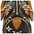 Borsa Louis Vuitton Monogram Multicolor Mini Speedy Nero - vista 4