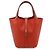 Hermès Borsa Tote Hermes Picotin Lock in pelle rossa Rosso