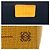 Pochette in pelle Loewe Anagram Giallo - vista 3
