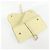 Cartera Christian Dior Saddle de piel de cabra Amarillo - vista 8