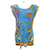 Autre Marque Top PLEATS PLEASE Azul Naranja