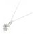 Autre Marque Pt900/Pt850 Diamant-Halskette Silber - Ansicht 2