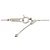 Autre Marque Collana con Diamanti Pt900/Pt850 Argento - vista 5