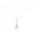 Autre Marque Collana con Diamanti Au750 Argento