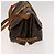 Louis Vuitton Saumur Monogram Canvas 35 Marrone - vista 3