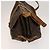 Louis Vuitton Saumur Monogram Canvas 35 Marrone - vista 4