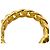 Anillo Christian Dior Dior Clair D Lune Dorado - vista 9