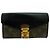 Cartera bi-fold Louis Vuitton Pallas Flap Lock Monogram Castaño Negro Monograma