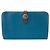 Hermès Hermes Dogon GM Verso Bicolor Bi-fold Wallet Brown Blue Multiple colors