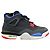 Autre Marque Nike Air Jordan 4 Retro Black Fire Red Deep Royal Blue Nero Rosso