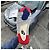 Autre Marque Nike Air Jordan 4 Retro Black Fire Red Deep Royal Blue Nero Rosso - vista 4