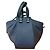 Borsa a mano/Borsa a tracolla Hammock Small Loewe Nero Blu navy - vista 2