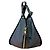Borsa a mano/Borsa a tracolla Hammock Small Loewe Nero Blu navy - vista 4