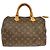 Borsa Louis Vuitton Speedy Monogram Canvas 30 Marrone