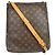 Borsa Musette Salsa Louis Vuitton in tela Monogram GM Marrone