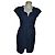 Alberta Ferretti Vestido Mini de Algodão Azul